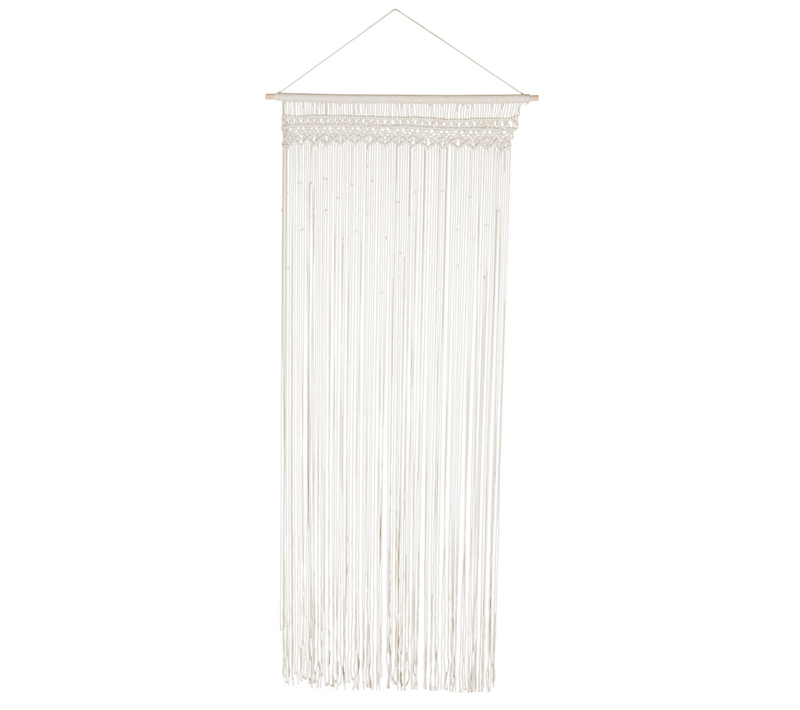 Rideau 90x200 Cm Bohème Macramé