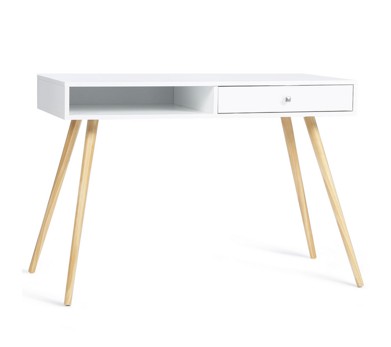 Bureau Scandinave Effie Bois Blanc
