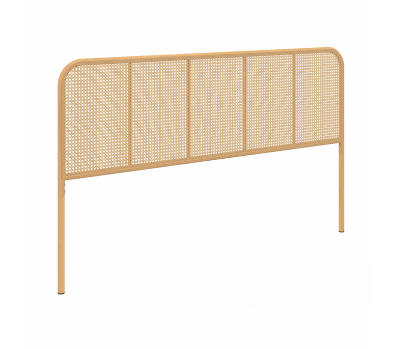 Tête De Lit Sur Pied Flora 160 Cm Façon Cannage