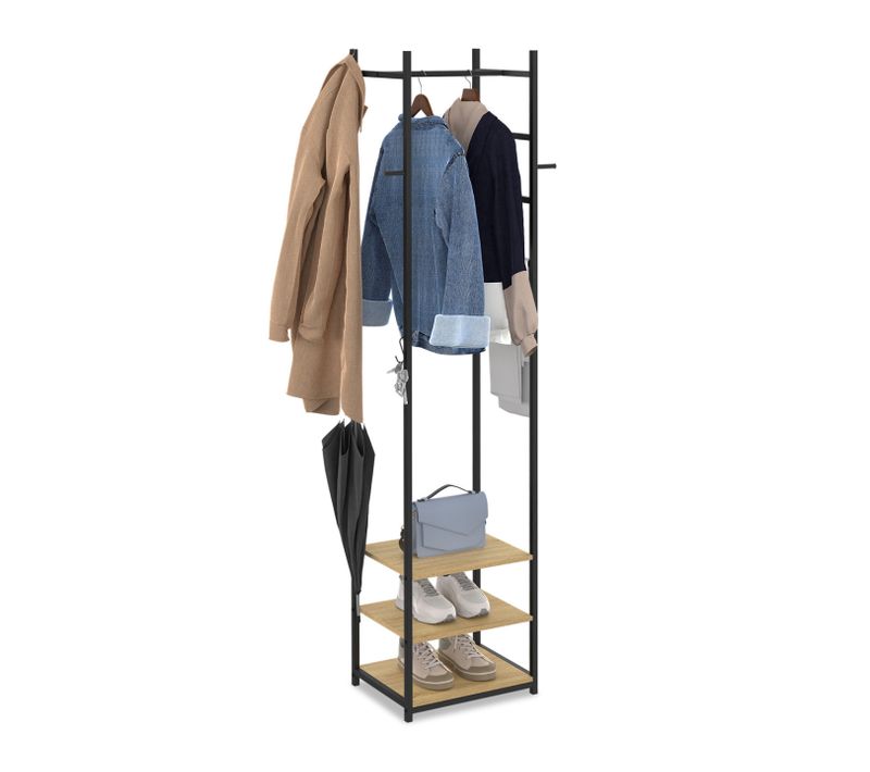 Vestiaire Penderie D'entrée Rico Porte-manteau