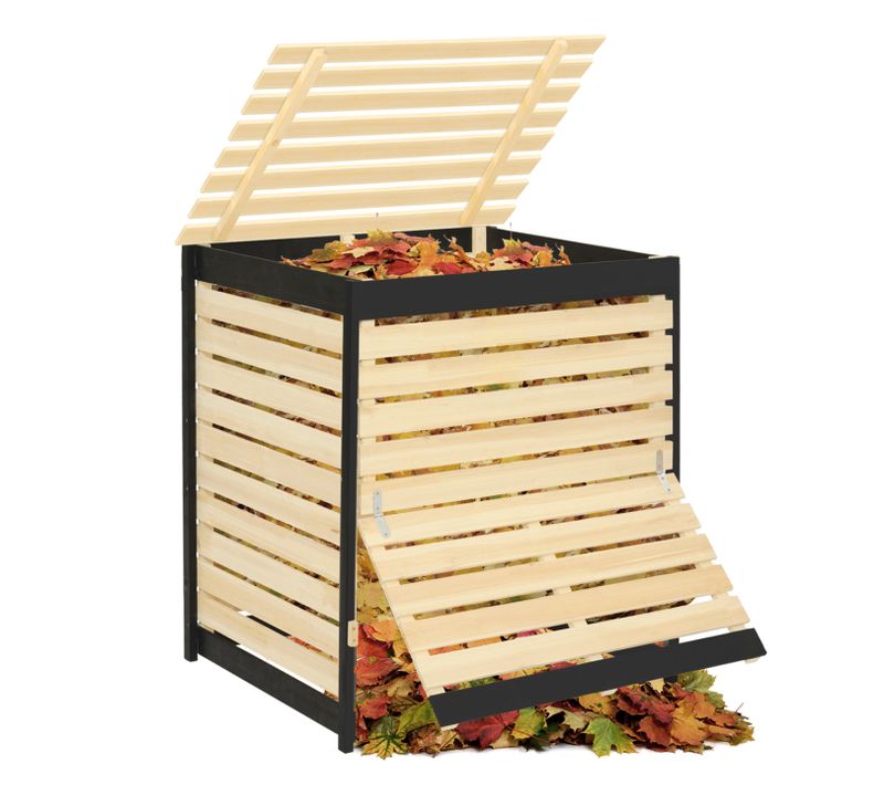 Bac De Compostage En Bois 500l