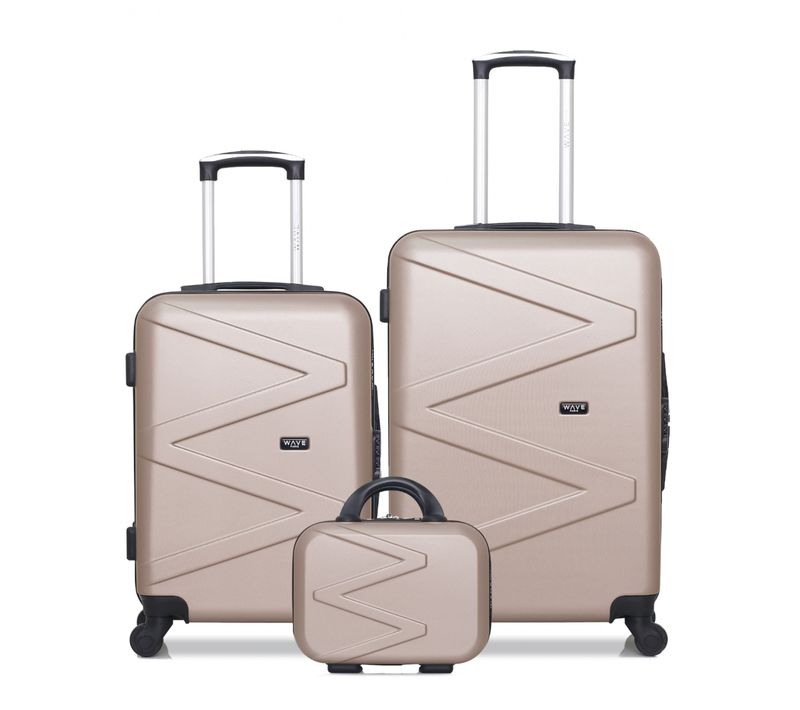 Lot De 2 Valises Weekend Et Cabine + Vanity Amazone