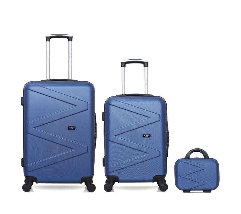 Lot De 2 Valises Weekend Et Cabine + Vanity Amazone