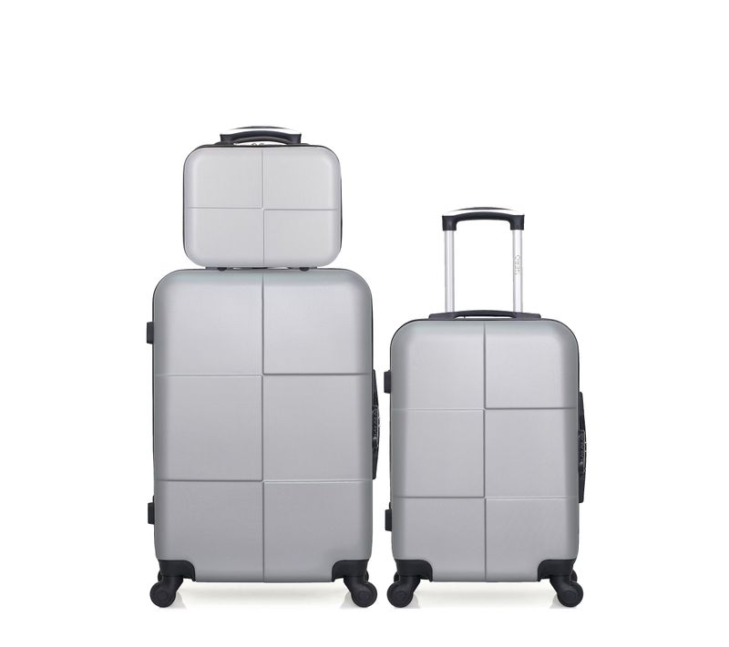 Lot De 3 - Valise Weekend, Valise Cabine Et Vanity Coronado