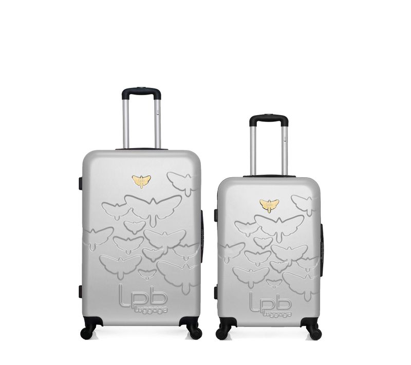 Lot De 2 - Valises Grand Format Et Weekend Aelys