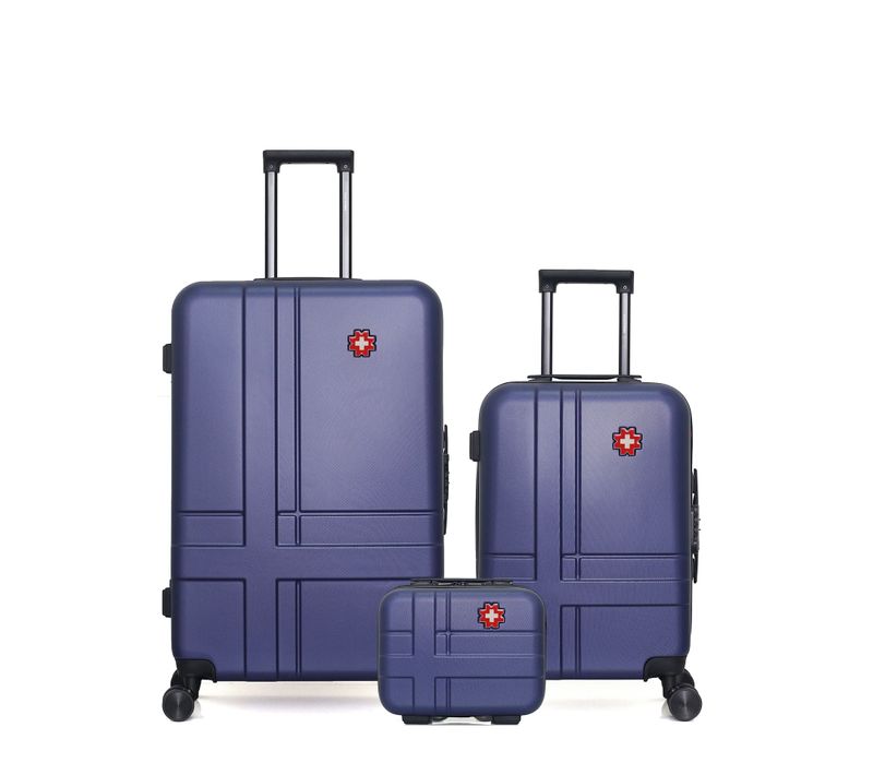 Lot De 3 - Valises Grand Format, Cabine Et Vanity Uster