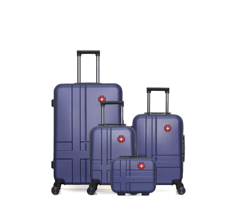 Lot De 4 - Valises Grand Format, Cabine, Cabine Xxs Et Vanity Uster