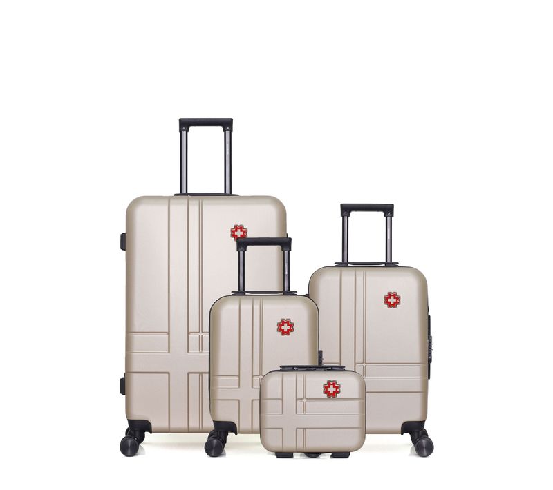 Lot De 4 - Valises Grand Format, Cabine, Cabine Xxs Et Vanity Uster