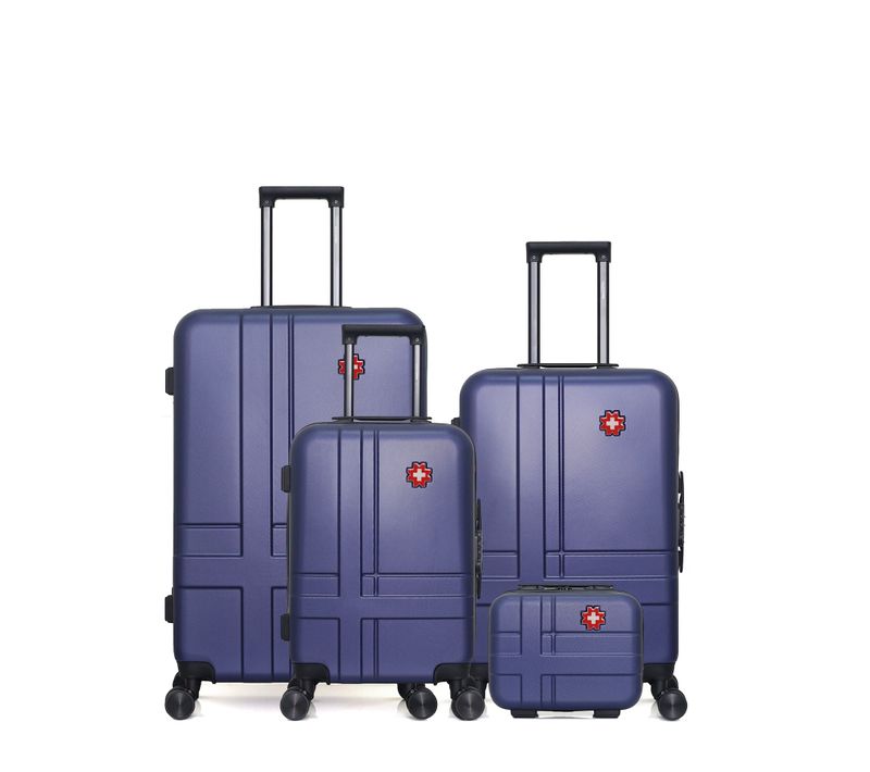 Lot De 4 - Valises Grand Format, Weekend, Cabine Et Vanity Uster