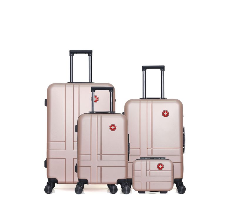 Lot De 4 - Valises Grand Format, Weekend, Cabine Et Vanity Uster