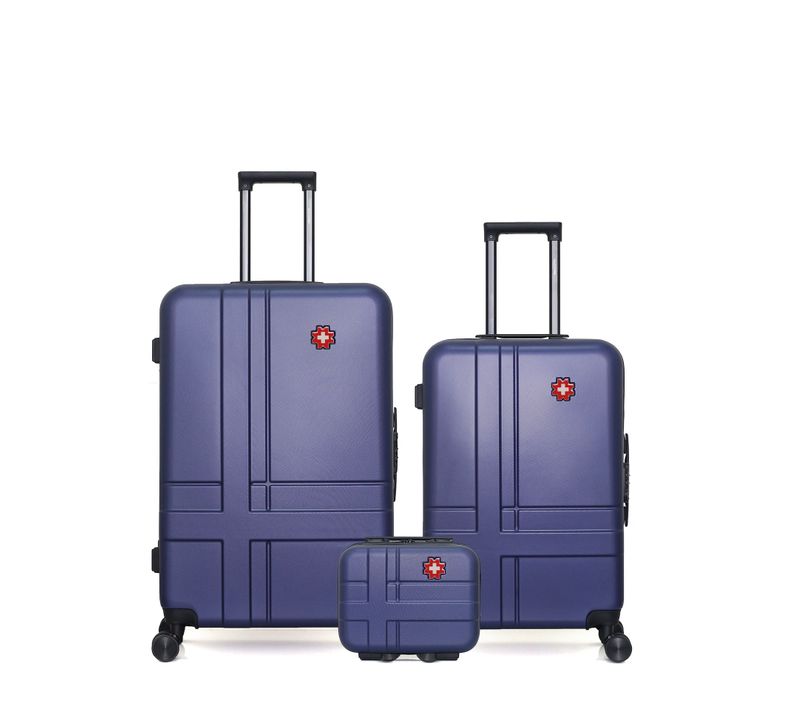 Lot De 3 - Valises Grand Format, Weekend Et Vanity Uster