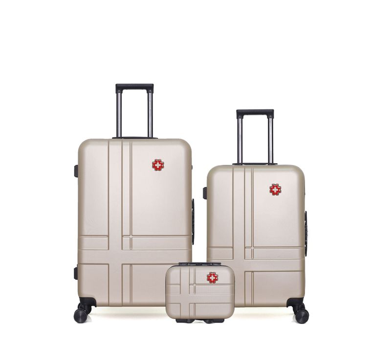 Lot De 3 - Valises Grand Format, Weekend Et Vanity Uster