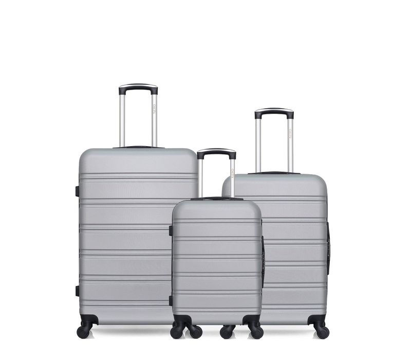 Lot De 3 Valises Rigides Grand Format, Taille Moyenne Et Cabine Renoso