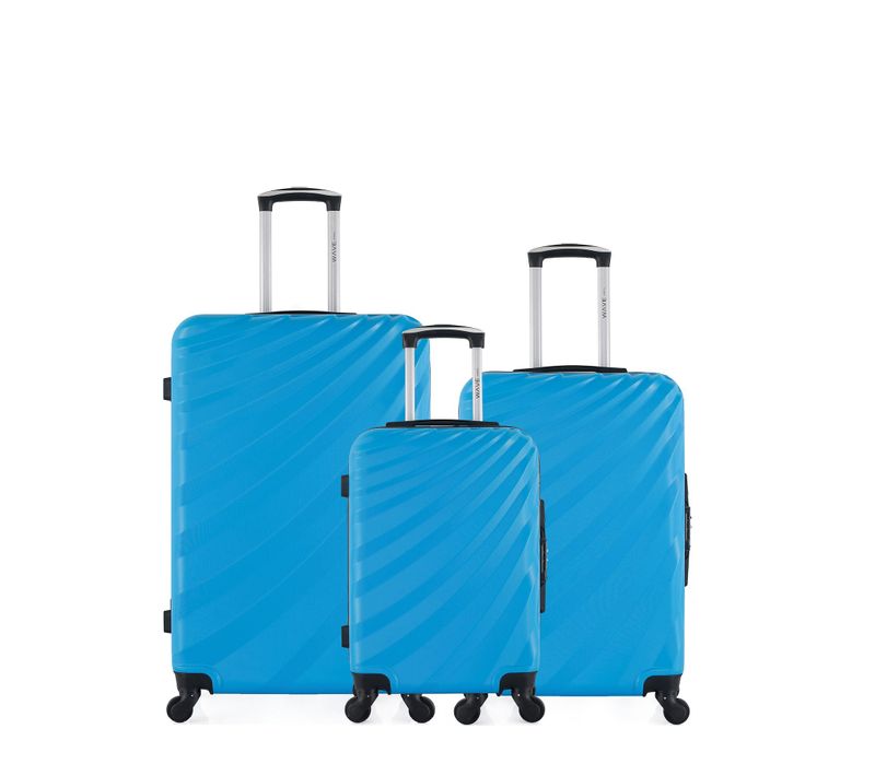 Lot De 3 - Valise Grand Format, Valise Weekend Et Valise Cabine Danube