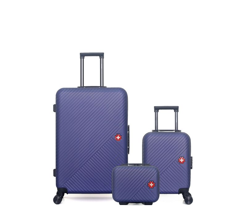 Lot De 3 - Valises Grand Format, Cabine Xxs Et Vanity Spiez