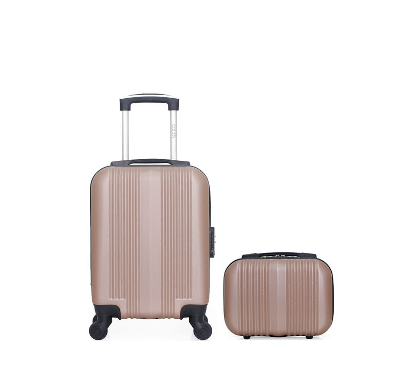 Lot De 2 - Valises Cabine Xxs Et Vanity Lipari