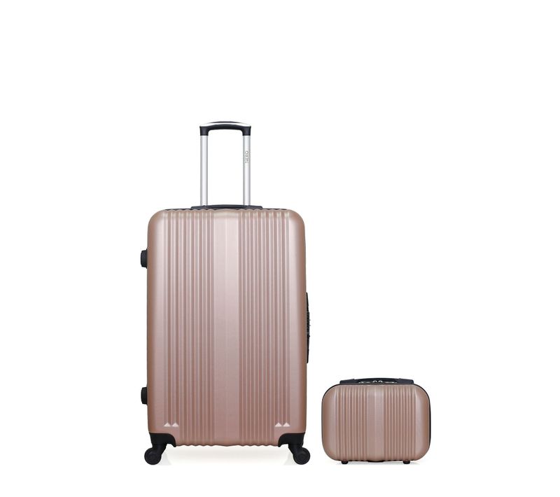 Lot De 2 - Valises Grand Format Et Vanity Lipari