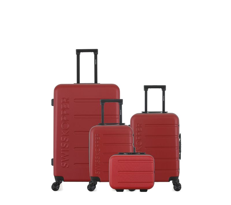 Lot De 4 - Valises Grand Format, Cabine, Cabine Xxs Et Vanity Aigle