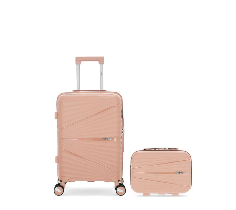 Lot De 2 - Valises Cabine Et Grand Vanity Vela