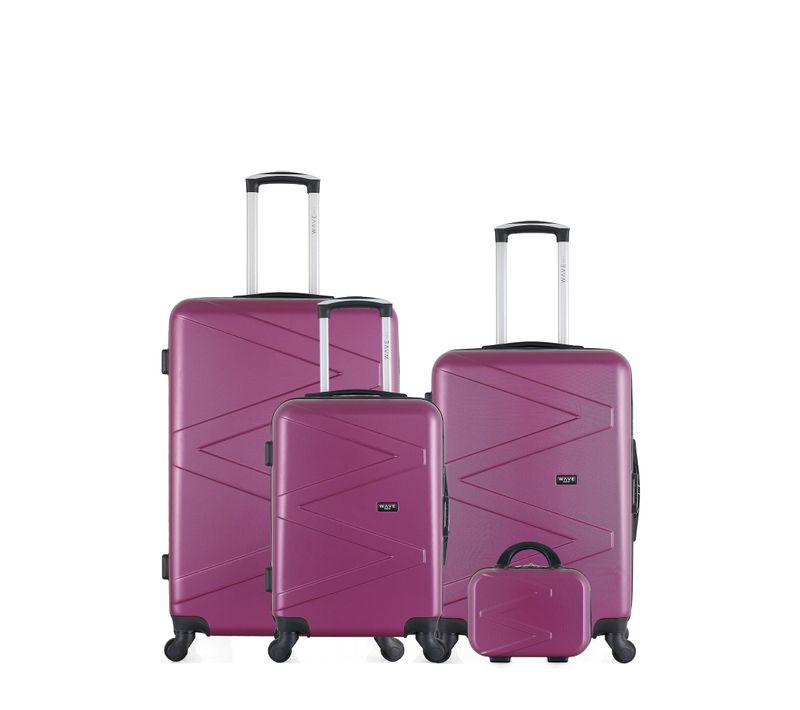 Lot De 4 - Valises Grand Format, Weekend, Cabine Et Vanity Amazone