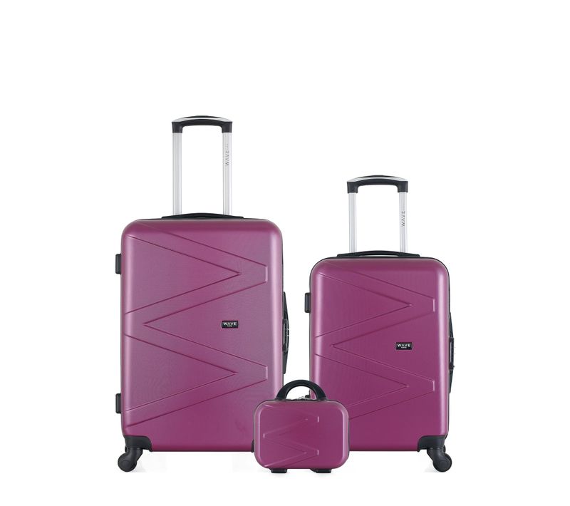 Lot De 3 - Valises Weekend, Cabine Et Vanity Amazone
