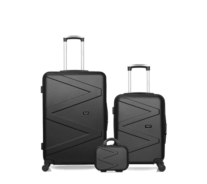 Lot De 3 - Valises Grand Format, Cabine Et Vanity Amazone