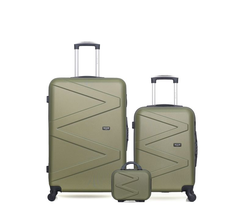 Lot De 3 - Valises Grand Format, Cabine Et Vanity Amazone