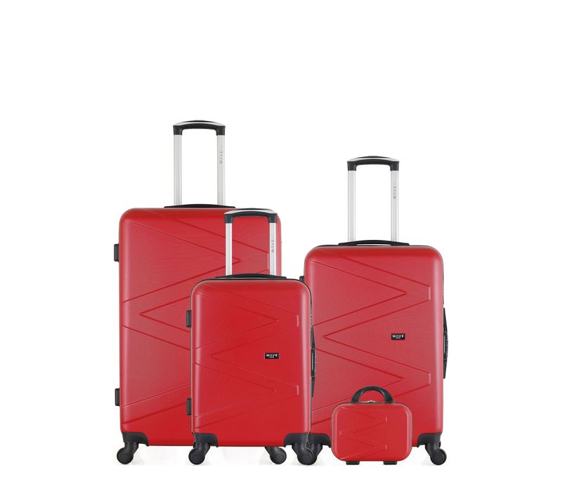 Lot De 4 - Valises Grand Format, Weekend, Cabine Et Vanity Amazone