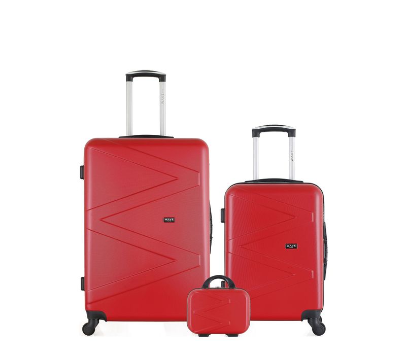 Lot De 3 - Valises Grand Format, Cabine Et Vanity Amazone