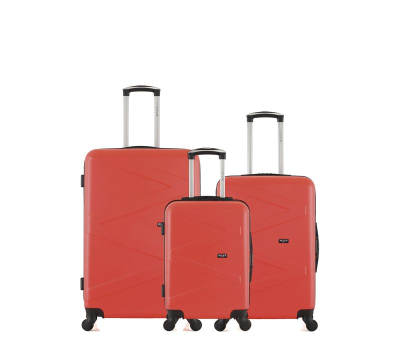Lot De 3 - Valise Grand Format, Valise Weekend Et Vanity Amazone