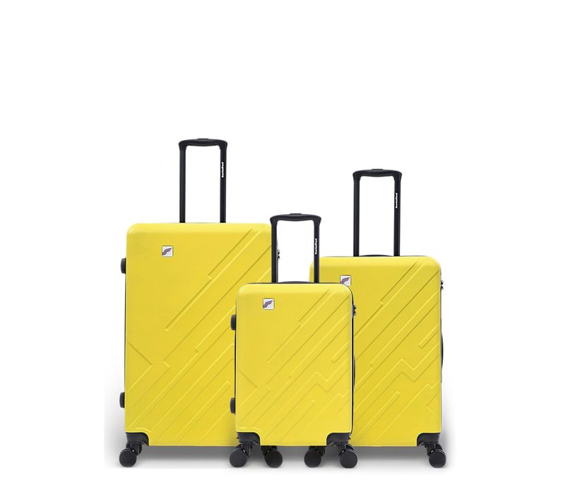 Lot De 3 Valises Rigides Grand Format, Taille Moyenne Et Cabine Yellowstone
