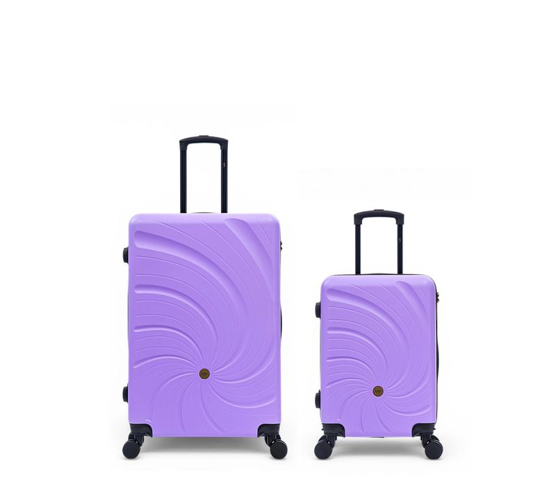 Lot De 2 Valises Rigides Grand Format Et Cabine Serena