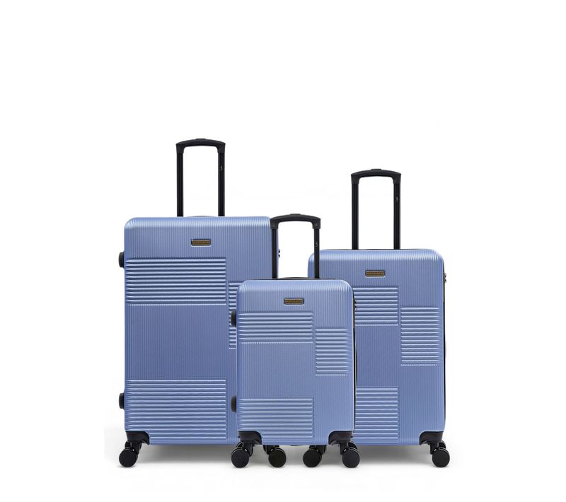 Lot De 3 Valises Rigides Grand Format, Taille Moyenne Et Cabine Livia