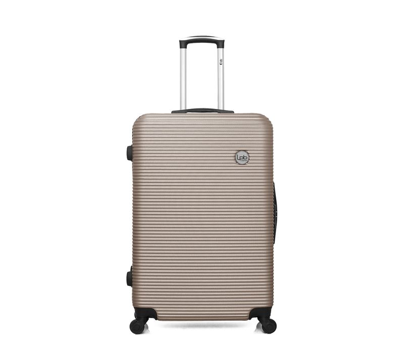 Valise Grand Format Munich 75 Cm 4 Roues Doré