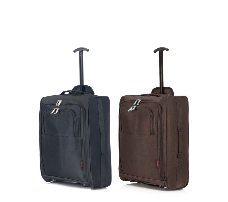 Valise Cabine Et Vanity Polyester Alaska-n 2 Roues