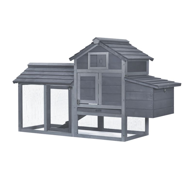 Poulailler Cottage Multi-équipement Bois De Pin