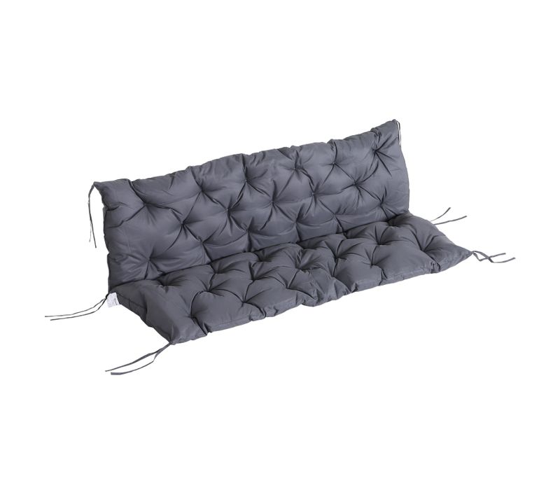 Coussin Banc De Jardin 3 Places Polyester