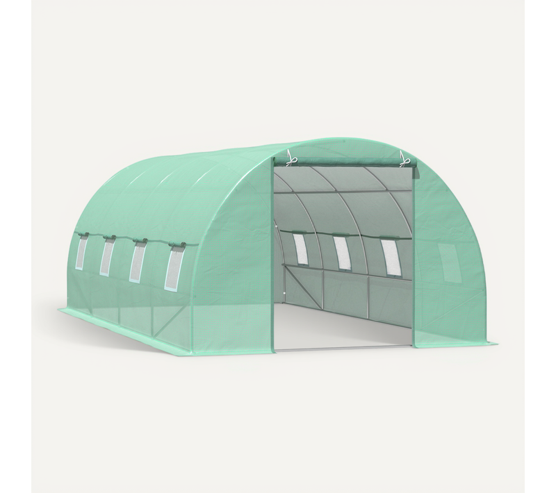 Serre De Jardin Tunnel 18 m² - 6 x 3 x 2 m