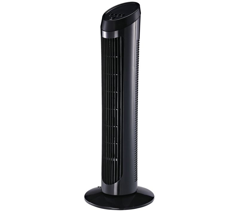 Ventilateur Colonne Tour Oscillant 45 W 3 Vitesses