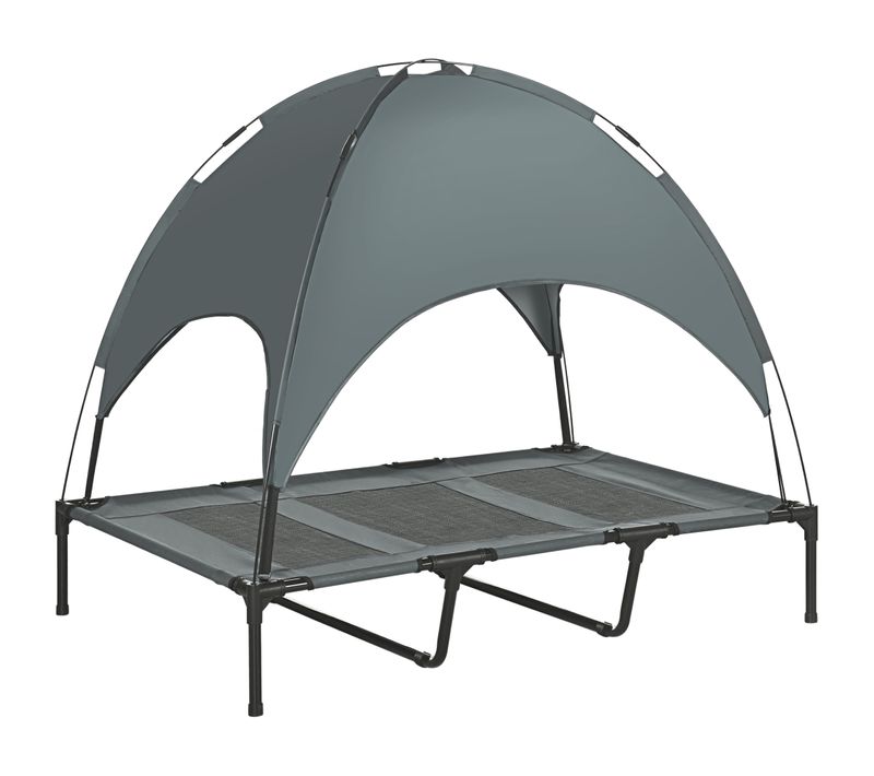 Lit XXL Pour Chien Chat Sur Pied + Parasol + Sac De Transport