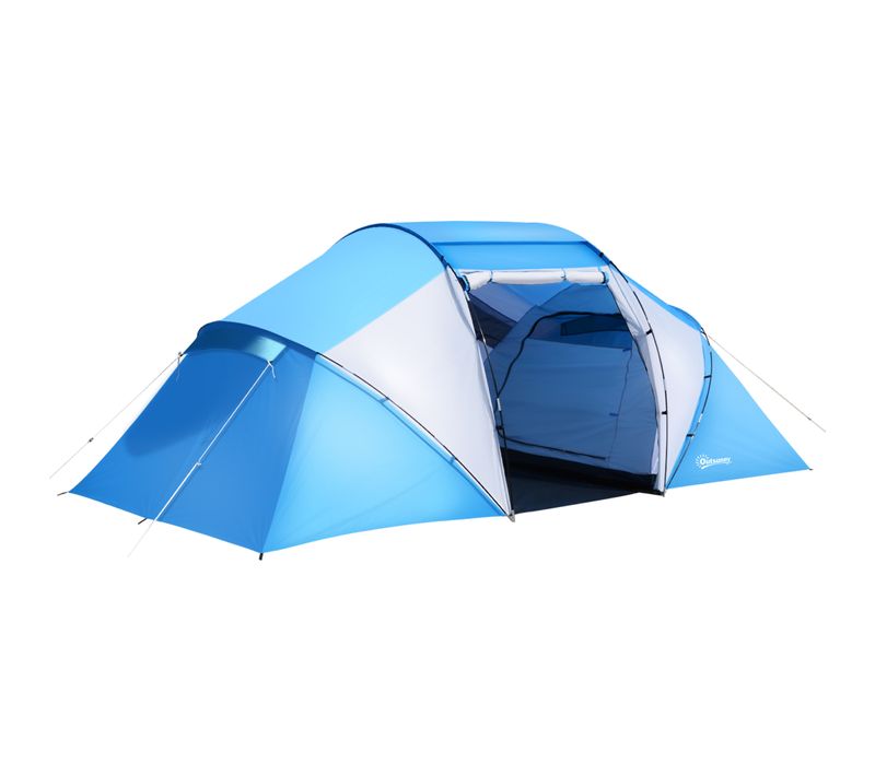 Tente De Camping Familiale 4-6 Personnes