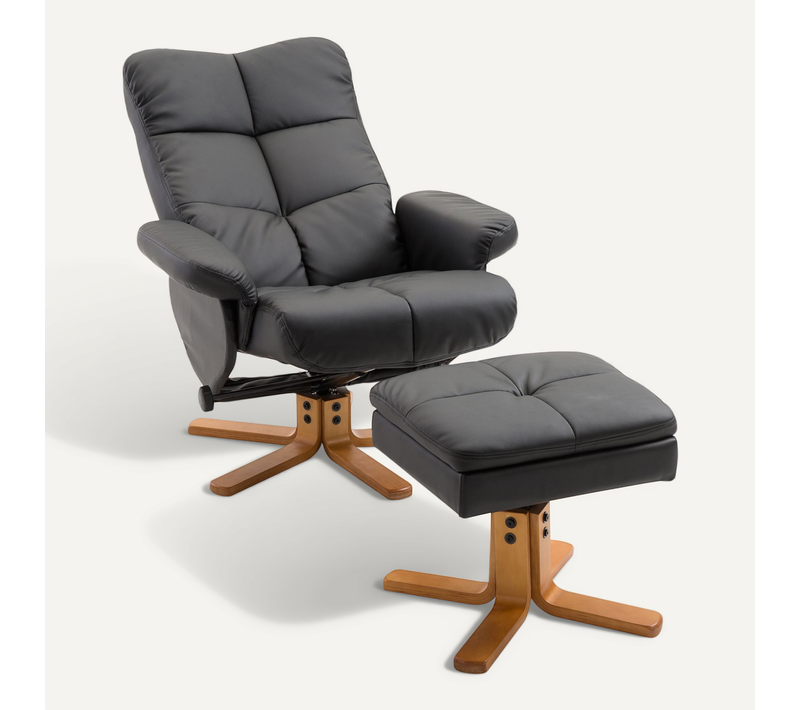 Fauteuil Relax Inclinable Avec Repose-pieds