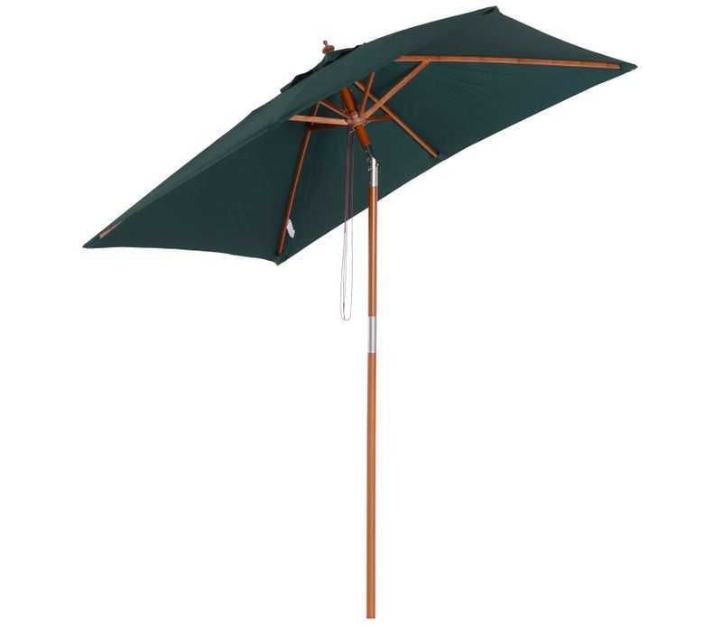 Parasol Rectangulaire Inclinable Dim. 2l X 1,5l X 2,3h M