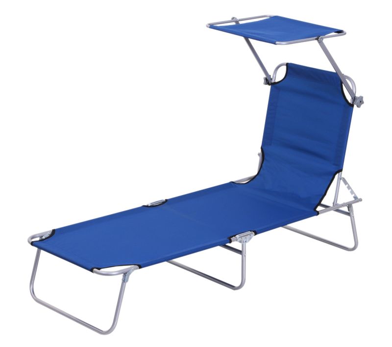 Bain De Soleil Pliable Avec Ombrelle Sunzweet