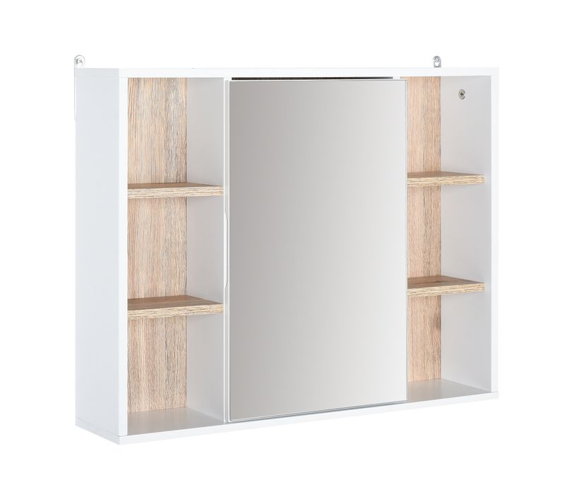 Miroir De Salle De Bain Avec Placard Et étagères