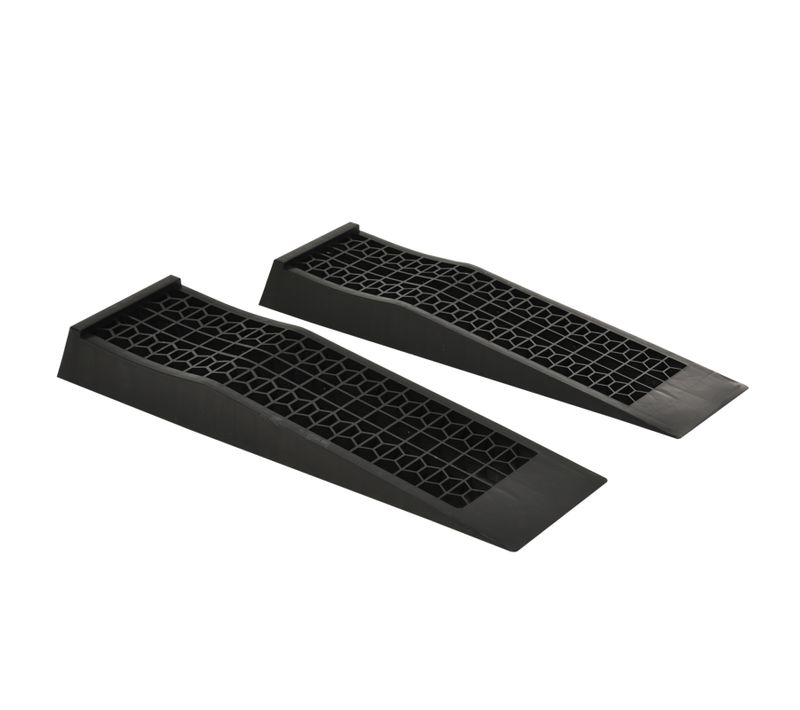 Rampes De Levage Pour Voiture Véhicule Utilitaire Caravane Camping-car Hdpe Noir