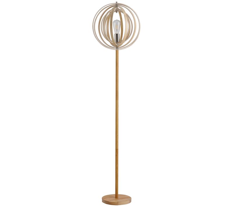 Lampadaire Design En Bois