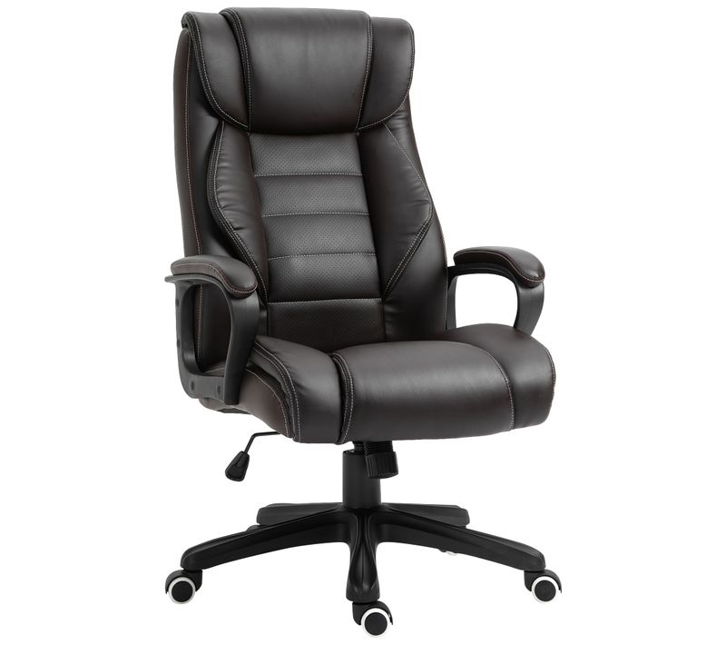 Fauteuil De Bureau Direction Massant Grand Confort Revêtement Synthétique