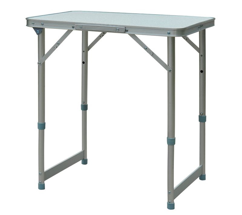 Table Pliante Table De Camping Aluminium Mdf Blanc