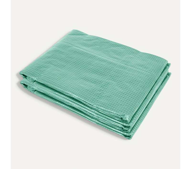 Bâche De Rechange Serre Tunnel 3l X 2l X 2h M Pe Fenêtres + Porte